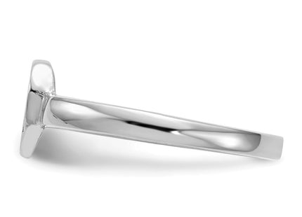 14k White Gold Rings Style RS596 - Classique Jewelry Inc.