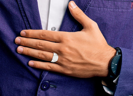 14k White Gold Rings Style RS607 - Classique Jewelry Inc.