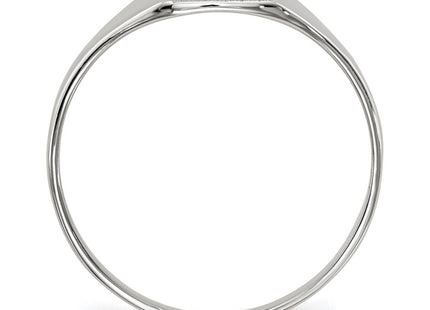 14k White Gold Rings Style RS609 - Classique Jewelry Inc.