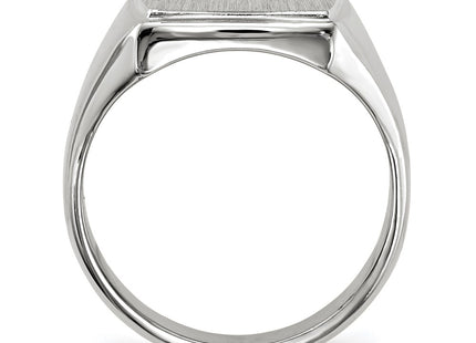 14k White Gold Rings Style RS618 - Classique Jewelry Inc.