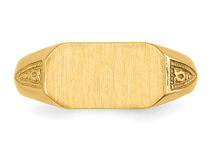 14k Yellow Gold Rings Style RS639 - Classique Jewelry Inc.