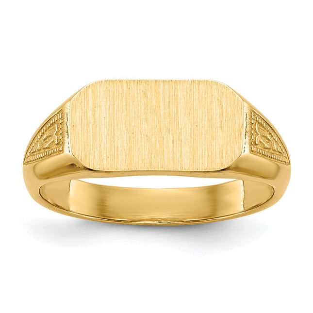 14k Yellow Gold Rings Style RS639 - Classique Jewelry Inc.