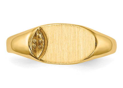 14k Yellow Gold Rings Style RS651 - Classique Jewelry Inc.