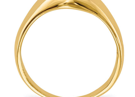 14k Yellow Gold Rings Style RS655 - Classique Jewelry Inc.