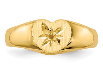 14k Yellow Gold Rings Style RS655 - Classique Jewelry Inc.