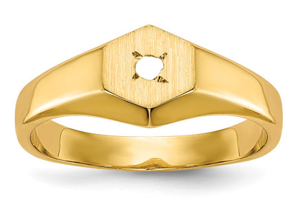 14k Yellow Gold Rings Style RS656 - Classique Jewelry Inc.