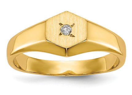 14k Yellow Gold Rings Style RS656AA - Classique Jewelry Inc.