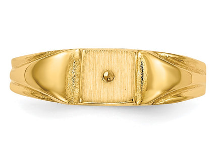 14k Yellow Gold Rings Style RS657 - Classique Jewelry Inc.