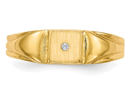 14k Yellow Gold Rings Style RS657AAA - Classique Jewelry Inc.