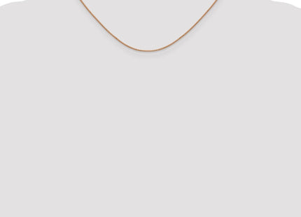 14K Rose Gold Box Link with Lobster Clasp Chain (Style RSC2-16)