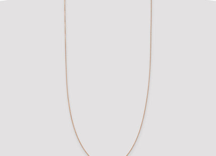 14K Rose Gold Diamond-cut Cable with Lobster Clasp Chain (Style RSC20-30)