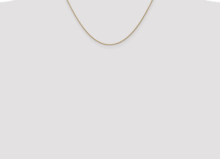 14K Rose Gold Diamond-cut Spiga with Lobster Clasp Chain (Style RSC4-18)