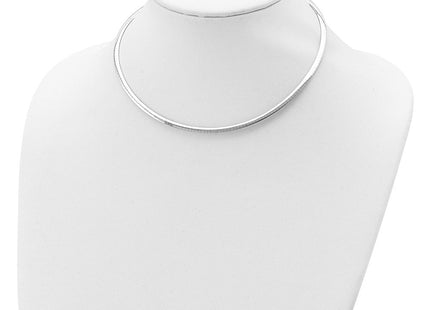 Sterling Silver Gold-pltd Reversible w/2in ext Cubetto Chain (Style RSM3-16)