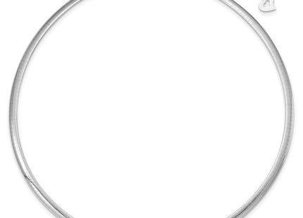 Sterling Silver Gold-plated Reversible w/2in ext Cubetto Chain (Style RSM4-16)