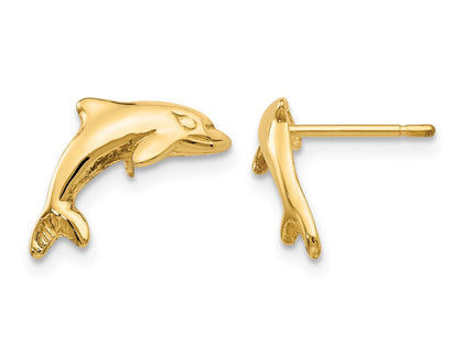 14K gold earrings