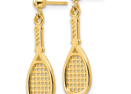 14k Yellow Gold Earrings Style S1134 - Classique Jewelry Inc.