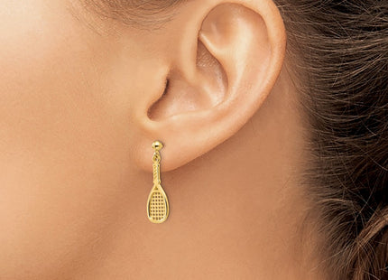 14k Yellow Gold Earrings Style S1134 - Classique Jewelry Inc.