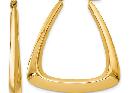 14k Yellow Gold Earrings Style S1197 - Classique Jewelry Inc.