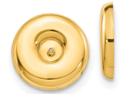 14k Yellow Gold Earrings Style S1394 - Classique Jewelry Inc.