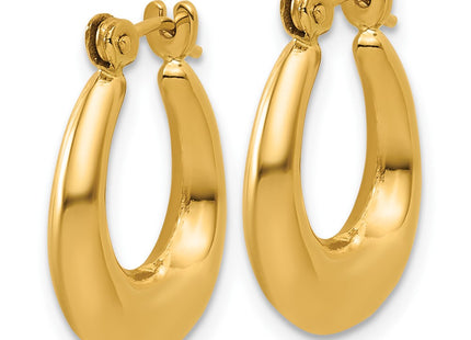 14k Yellow Gold Earrings Style S1456 - Classique Jewelry Inc.