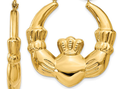 14K gold hoop earrings