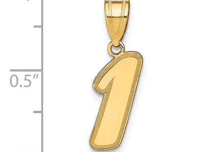 14k Yellow Gold Pendants Style SCN01 - Classique Jewelry Inc.