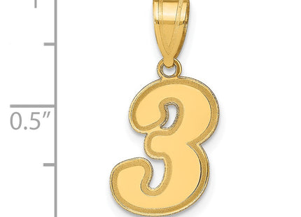 14k Yellow Gold Pendants Style SCN03 - Classique Jewelry Inc.