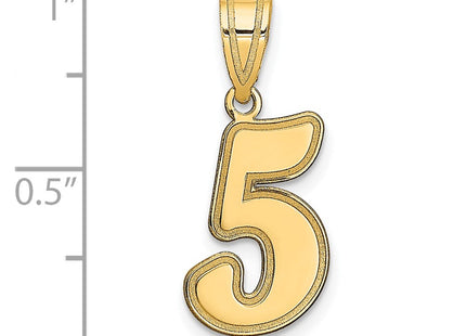 14k Yellow Gold Pendants Style SCN05 - Classique Jewelry Inc.