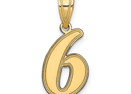 14k Yellow Gold Pendants Style SCN06 - Classique Jewelry Inc.