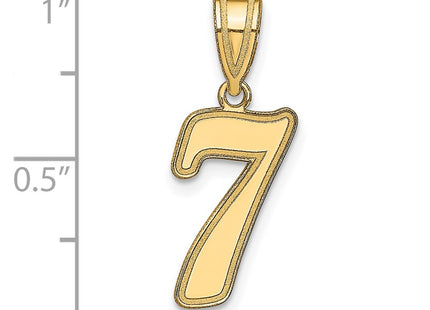 14k Yellow Gold Pendants Style SCN07 - Classique Jewelry Inc.