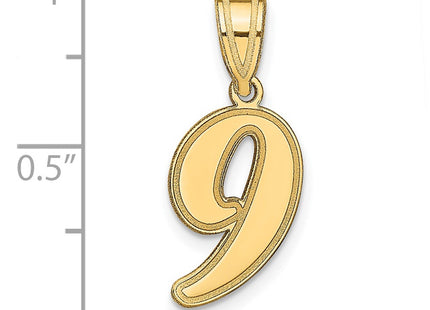 14k Yellow Gold Pendants Style SCN09 - Classique Jewelry Inc.