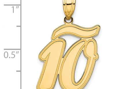 14k Yellow Gold Pendants Style SCN10 - Classique Jewelry Inc.