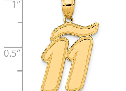 14k Yellow Gold Pendants Style SCN11 - Classique Jewelry Inc.