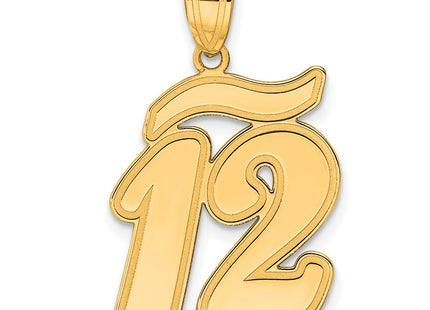 14k Yellow Gold Pendants Style SCN12 - Classique Jewelry Inc.