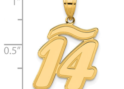 14k Yellow Gold Pendants Style SCN14 - Classique Jewelry Inc.