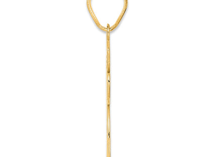 14k Yellow Gold Pendants Style SCN15 - Classique Jewelry Inc.