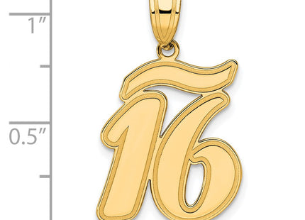14k Yellow Gold Pendants Style SCN16 - Classique Jewelry Inc.
