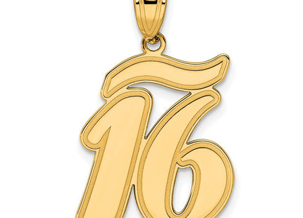 14k Yellow Gold Pendants Style SCN16 - Classique Jewelry Inc.