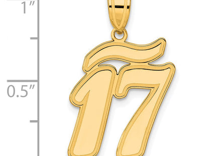 14k Yellow Gold Pendants Style SCN17 - Classique Jewelry Inc.