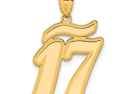 14k Yellow Gold Pendants Style SCN17 - Classique Jewelry Inc.