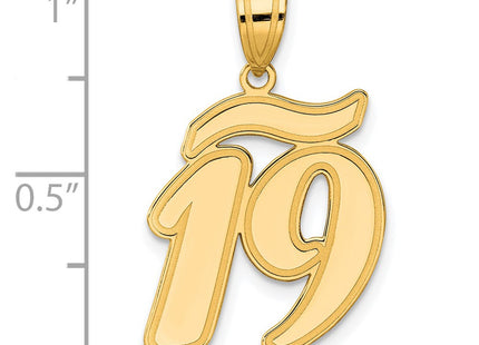 14k Yellow Gold Pendants Style SCN19 - Classique Jewelry Inc.