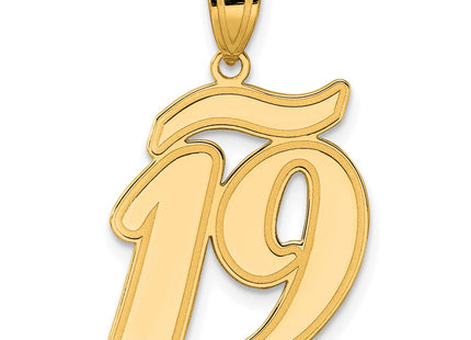 14k Yellow Gold Pendants Style SCN19 - Classique Jewelry Inc.