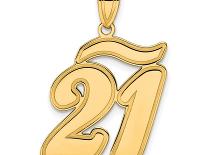 14k Yellow Gold Pendants Style SCN21 - Classique Jewelry Inc.