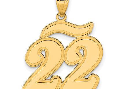 14k Yellow Gold Pendants Style SCN22 - Classique Jewelry Inc.