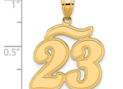 14k Yellow Gold Pendants Style SCN23 - Classique Jewelry Inc.