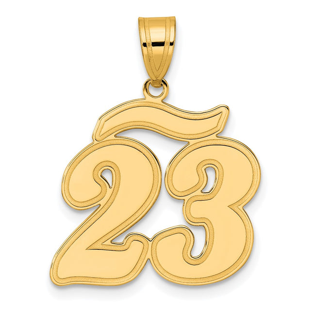 14k Yellow Gold Pendants Style SCN23 - Classique Jewelry Inc.