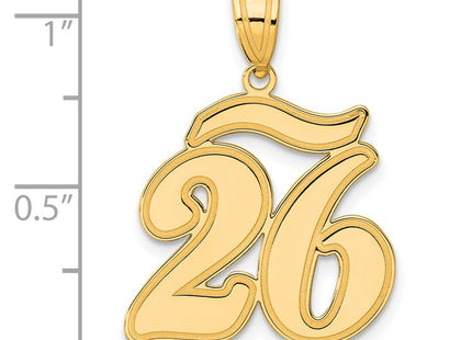 14k Yellow Gold Pendants Style SCN26 - Classique Jewelry Inc.