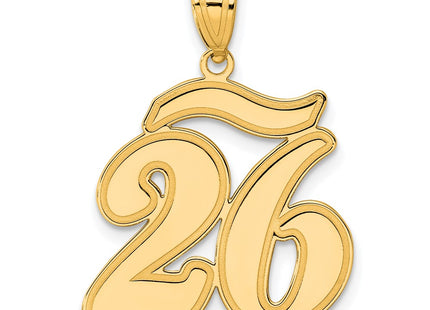 14k Yellow Gold Pendants Style SCN26 - Classique Jewelry Inc.