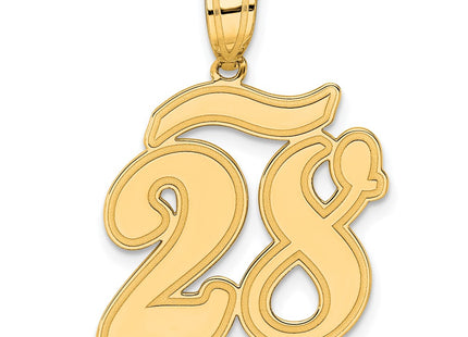 14k Yellow Gold Pendants Style SCN28 - Classique Jewelry Inc.