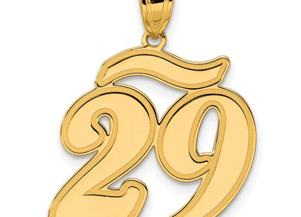 14k Yellow Gold Pendants Style SCN29 - Classique Jewelry Inc.